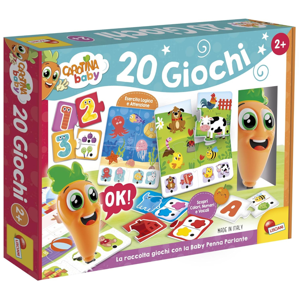 Carotina Baby Penna Parlante 20 Giochi Educativi Lisciani