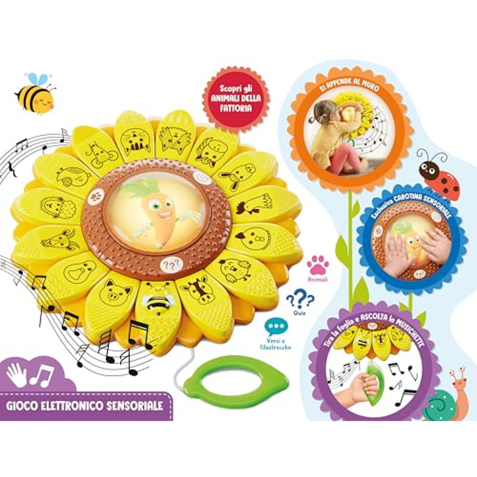 Carotina Il Girasole Educativo Sensoriale Lisciani