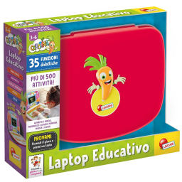 Carotina Laptop Educativo Lisciani – Oltre 100 Attività