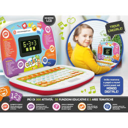 Carotina Laptop Educativo Lisciani – Oltre 100 Attività