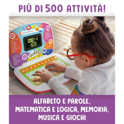 Carotina Laptop Educativo Lisciani – Oltre 100 Attività