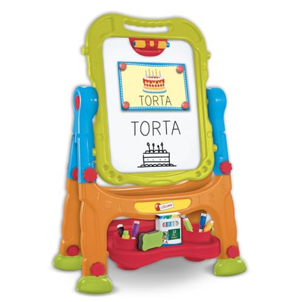 Carotina Lavagna Educativa Double Face – Lisciani Giochi