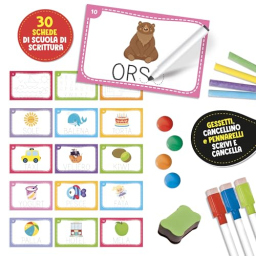 Carotina Lavagna Educativa Double Face – Lisciani Giochi