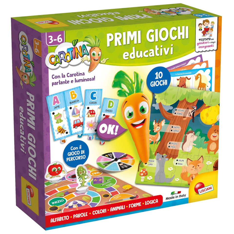 Carotina Penna Parlante – Primi Giochi Educativi Lisciani