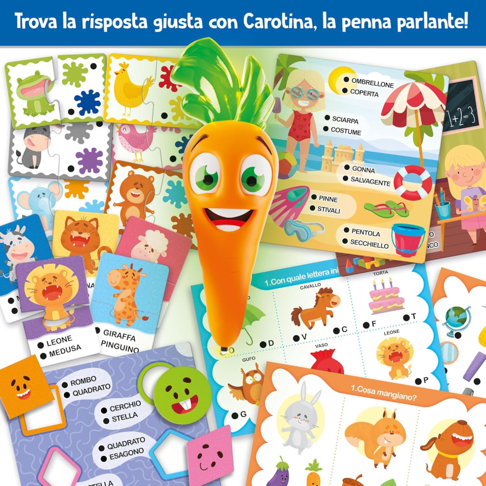 Carotina Penna Parlante – Primi Giochi Educativi Lisciani