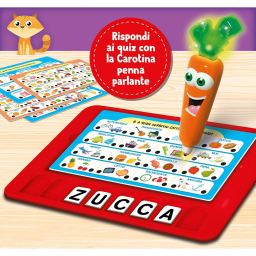Lisciani Carotina Penna Parlante – Vocabolario dei Bambini