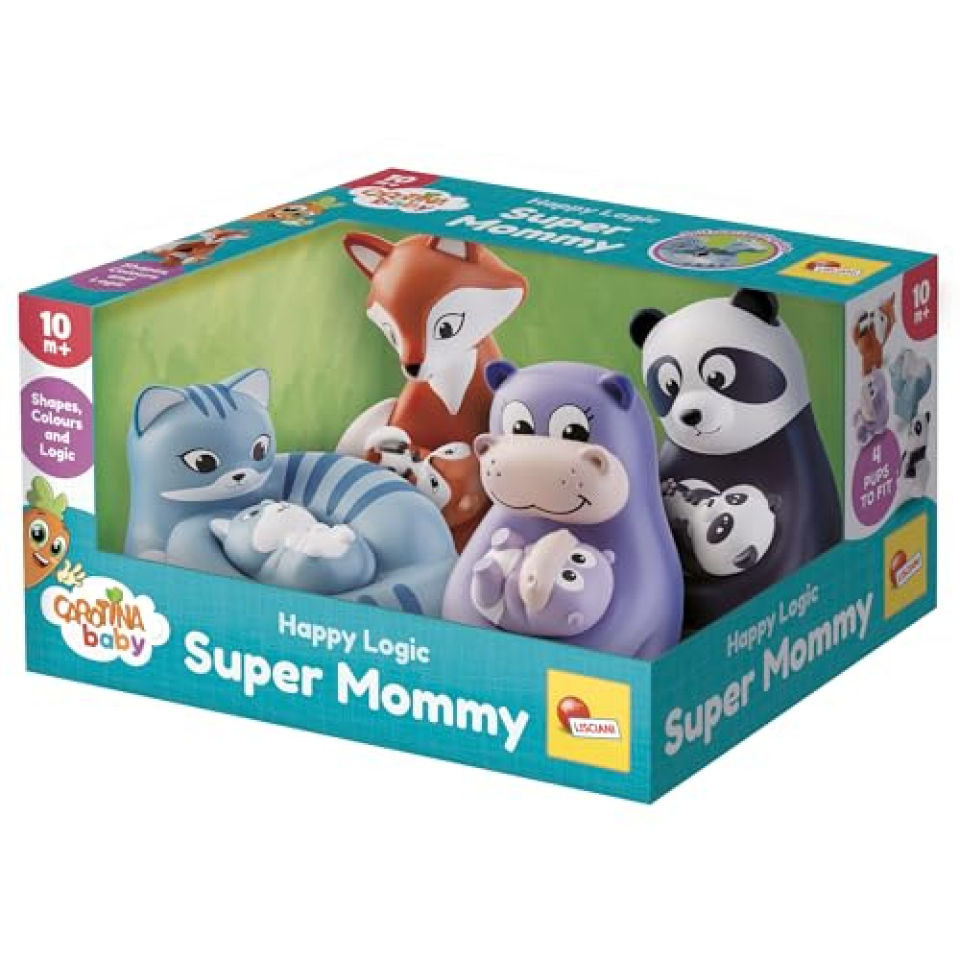 Lisciani Carotina My First Logic Super Mommy – Mamme e Cuccioli