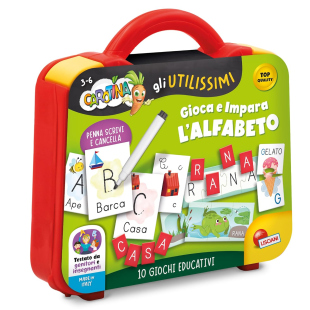 Carotina Valigetta Alfabeto – Gioca e Impara a Scrivere | Lisciani Giochi