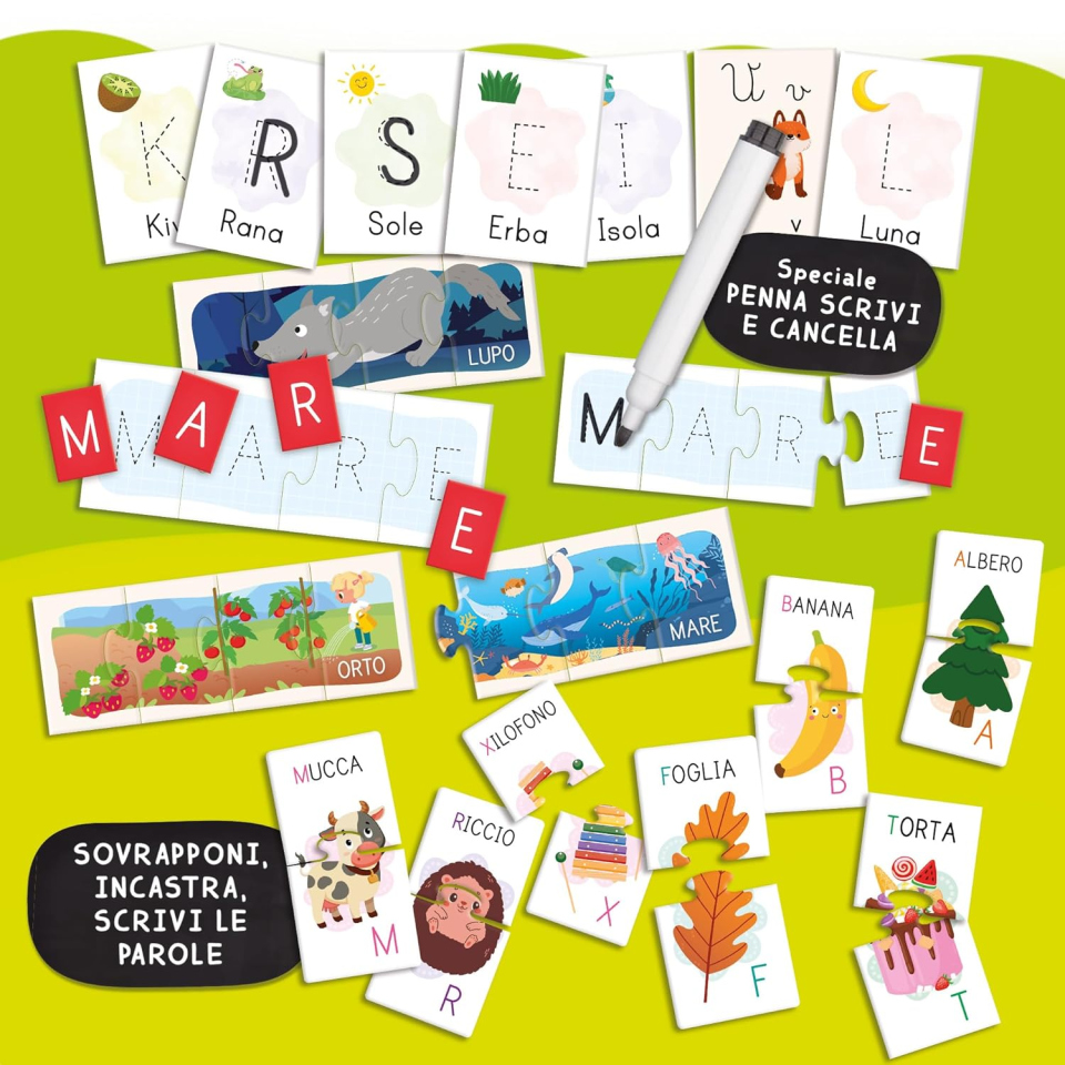 Carotina Valigetta Alfabeto – Gioca e Impara a Scrivere | Lisciani Giochi