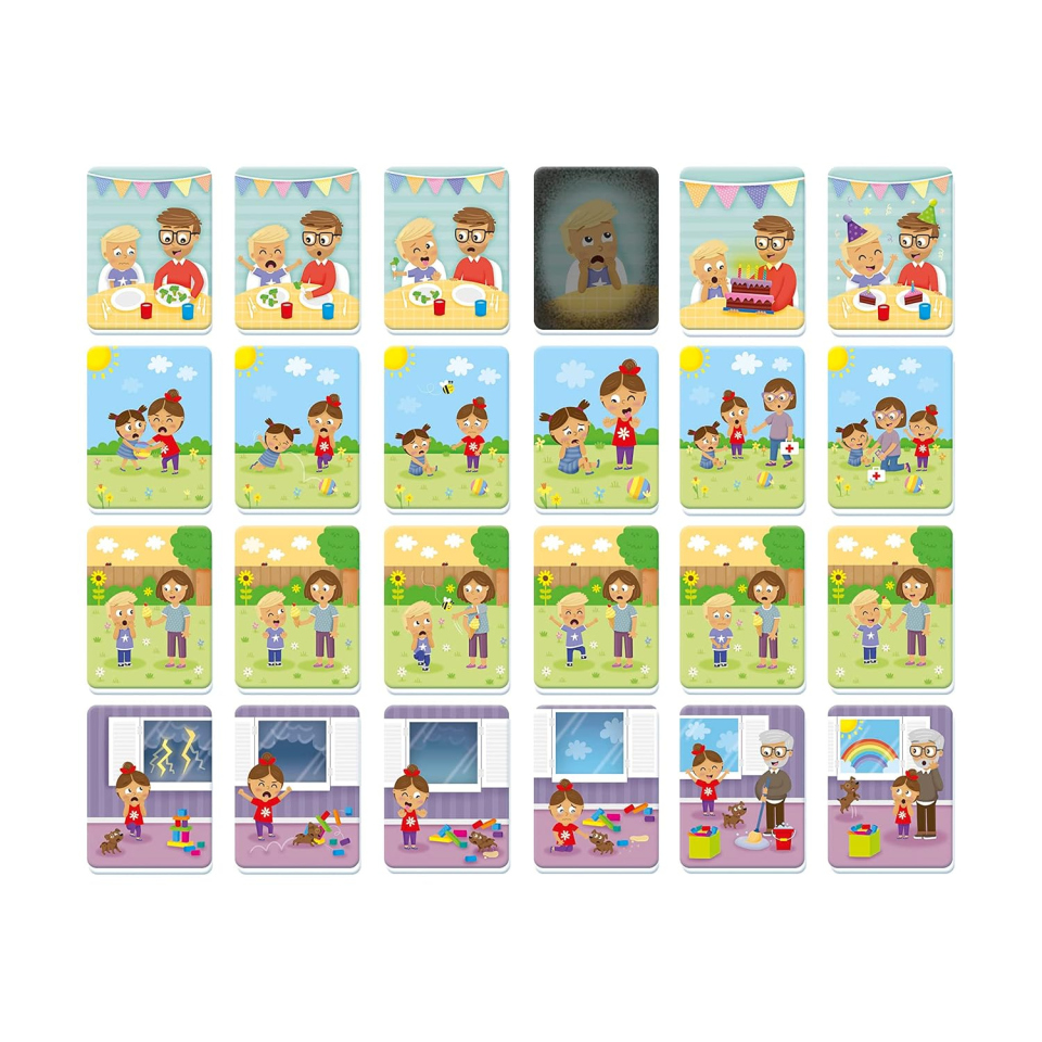 Clementoni Sapientino Baby Montessori – Carte Tattili Emozioni ed Espressioni
