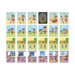 Clementoni Sapientino Baby Montessori – Carte Tattili Emozioni ed Espressioni