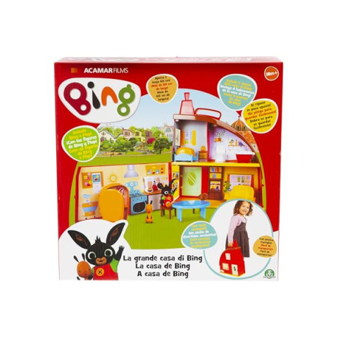 Casa di Bing Playset 2 Piani con Bing e Flop – Giochi Preziosi