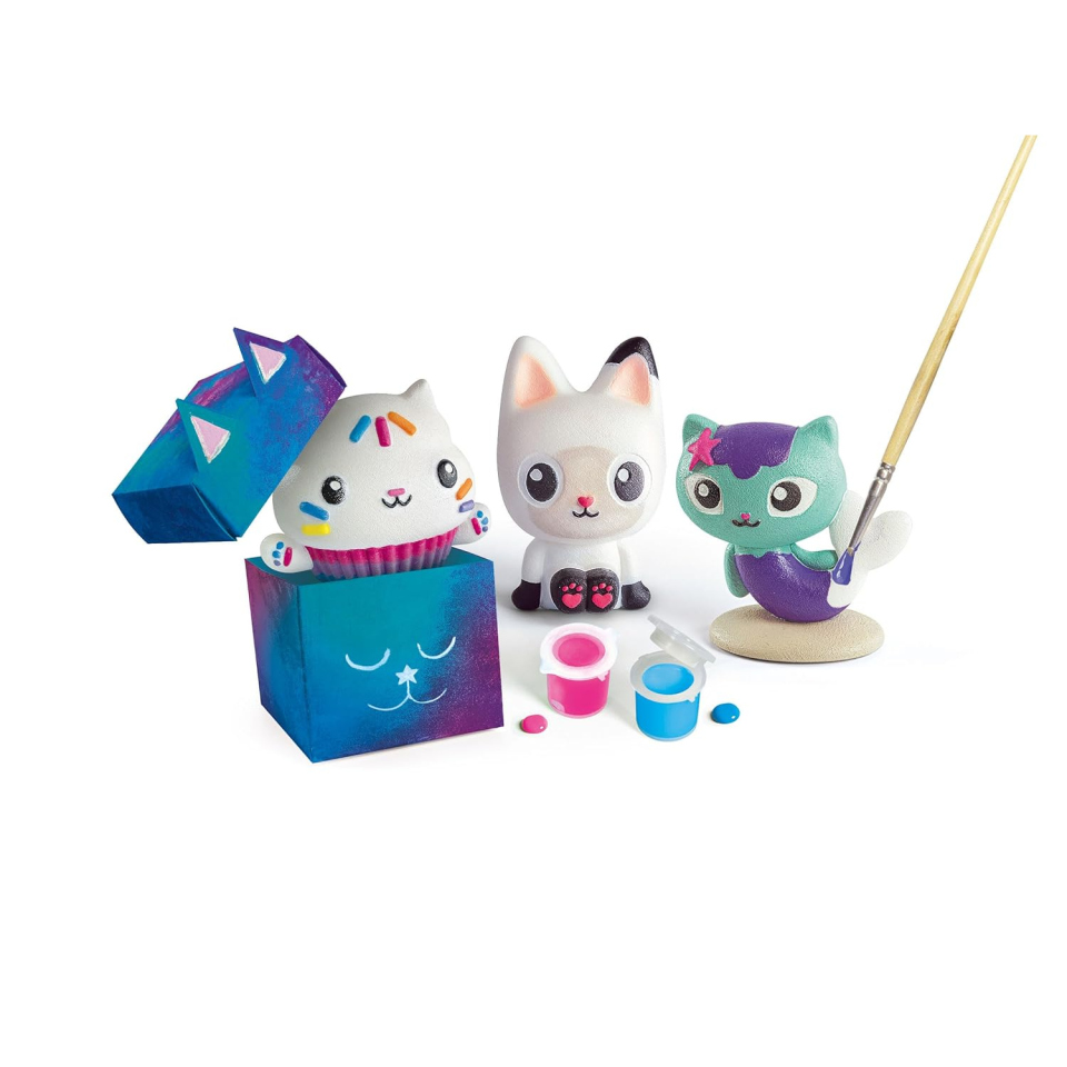 Clementoni Chalk Creations Gabby's Dollhouse – Kit Sculture in Gesso