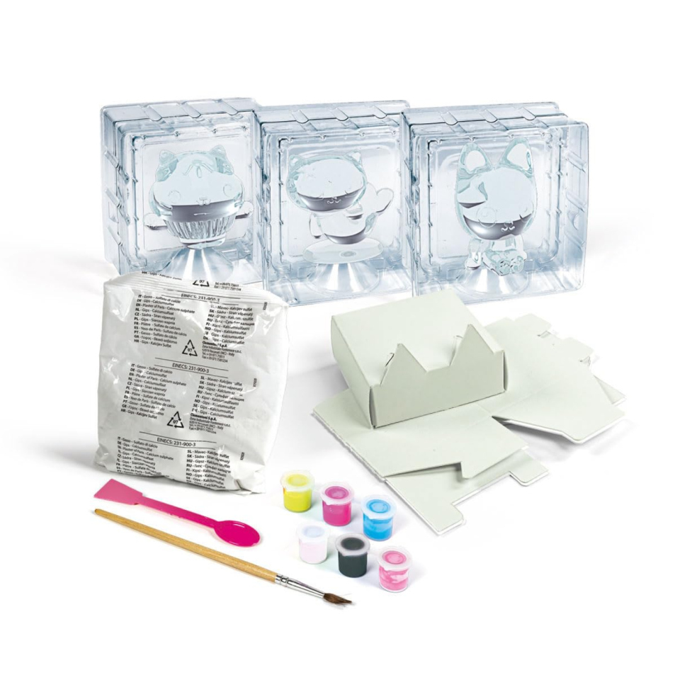 Clementoni Chalk Creations Gabby's Dollhouse – Kit Sculture in Gesso