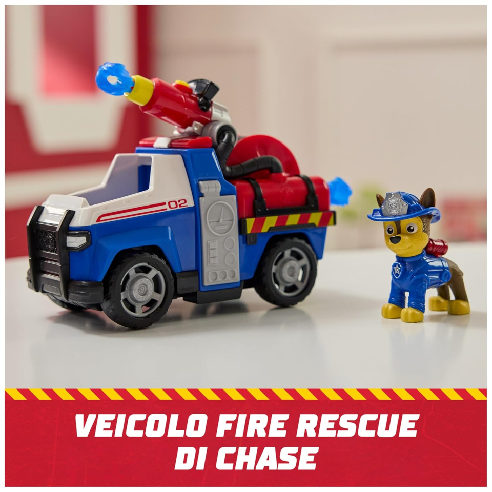 Chase Veicolo Antincendio Paw Patrol con Lanciamissili