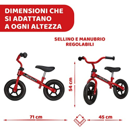 Chicco Balance Bike – Bicicletta Senza Pedali 2-5 Anni