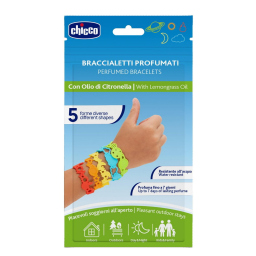 Chicco Braccialetti Citronella Bambini – Multipack 5 Pezzi