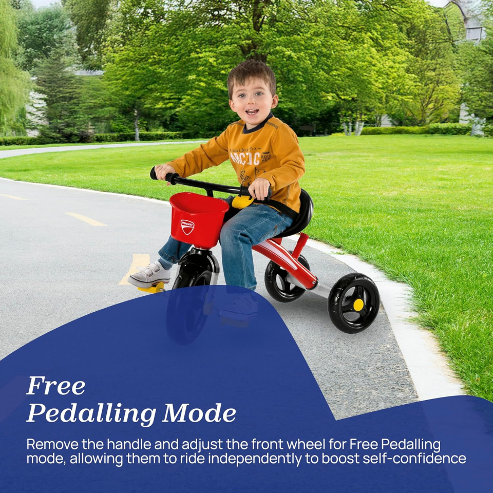 Chicco Ducati Trike – Triciclo Cavalcabile Rosso
