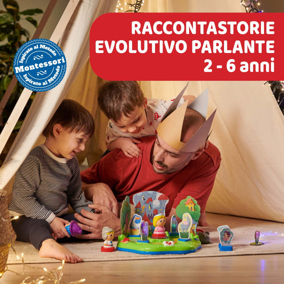Chicco Fabulous Creastorie – Cantastorie Interattivo 4 Lingue