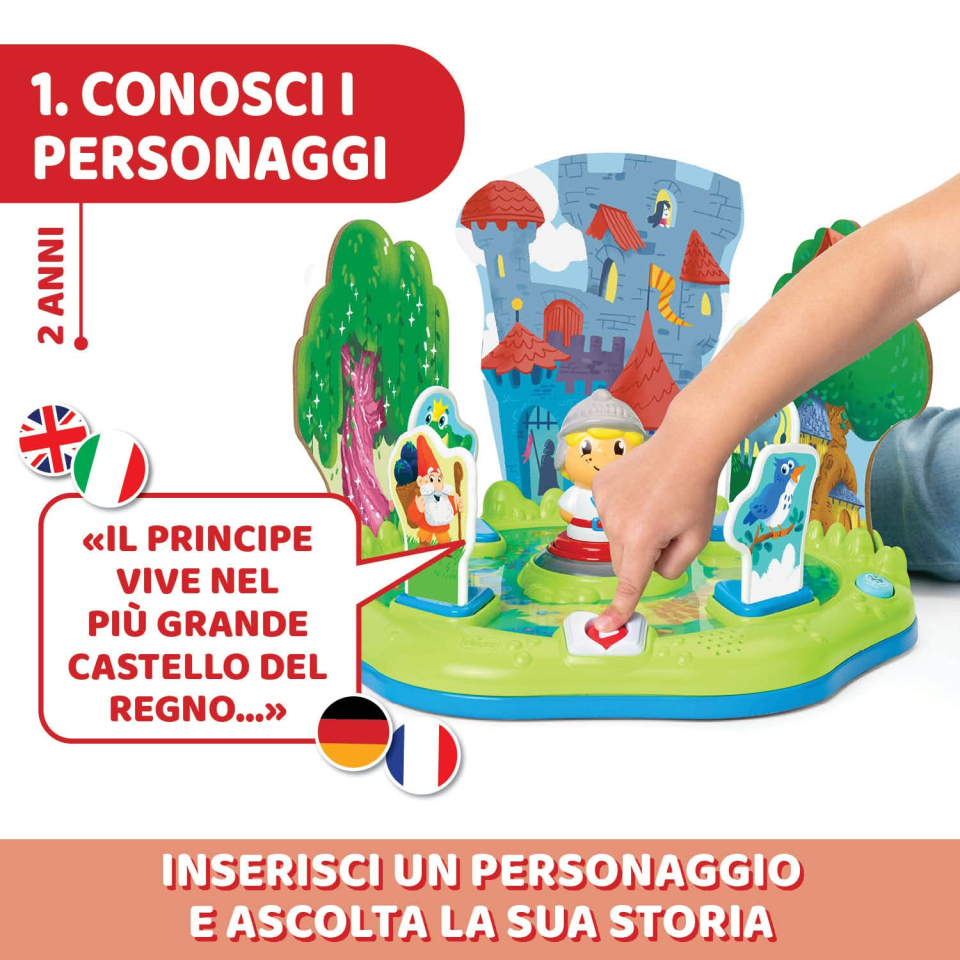 Chicco Fabulous Creastorie – Cantastorie Interattivo 4 Lingue