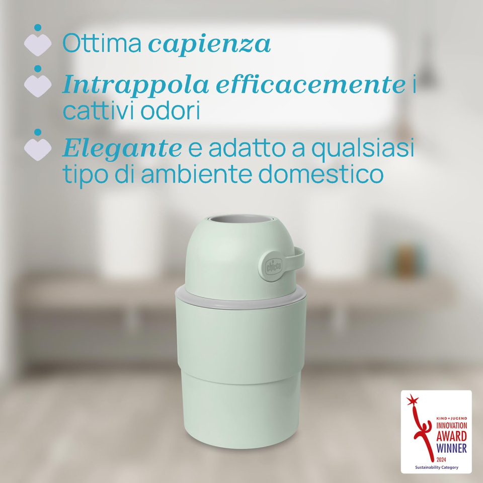 Chicco Mangiapannolini Telescopico Pieghevole Senza Ricariche