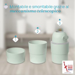 Chicco Mangiapannolini Telescopico Pieghevole Senza Ricariche