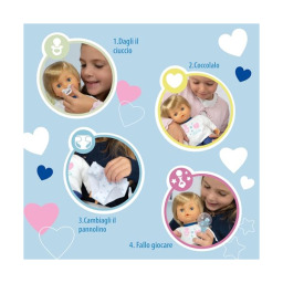 Cicciobello Baby Monitor – Bambolotto Interattivo con Accessori