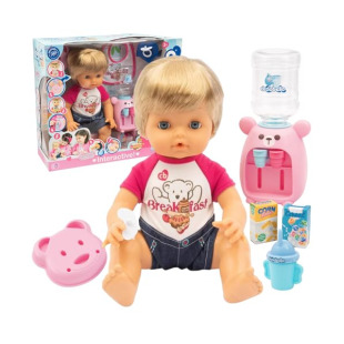 Cicciobello Breakfast & Pee – Bambolotto 30 cm con Accessori Colazione