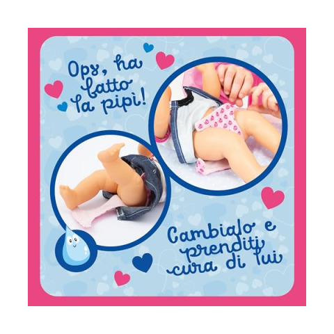 Cicciobello Breakfast & Pee – Bambolotto 30 cm con Accessori Colazione