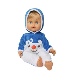 Cicciobello Orsetto Polare – Bambolotto Interattivo con Ciuccio 42 cm