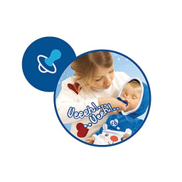 Cicciobello Orsetto Polare – Bambolotto Interattivo con Ciuccio 42 cm