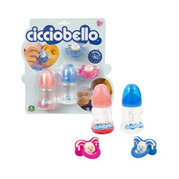 Cicciobello Set Accessori con 2 Ciucci e 2 Biberon