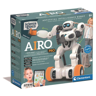 Clementoni AIRO PRO – Robot con Intelligenza Artificiale da Assemblare