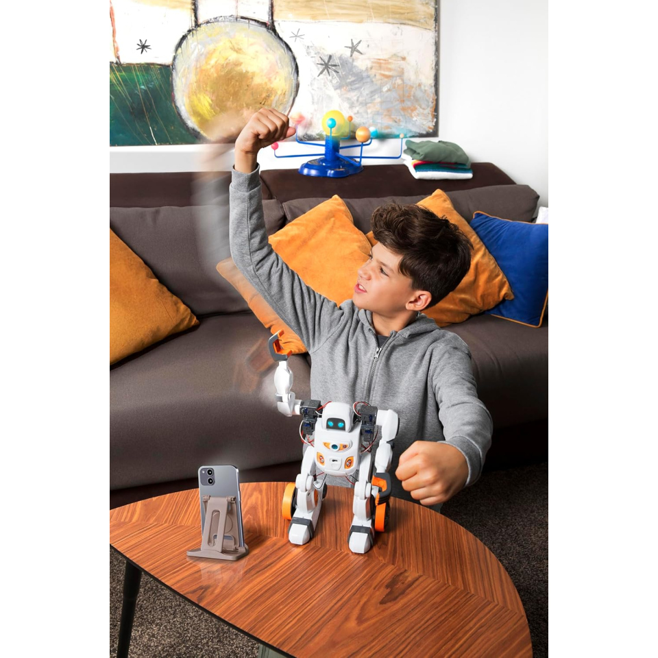 Clementoni AIRO PRO – Robot con Intelligenza Artificiale da Assemblare