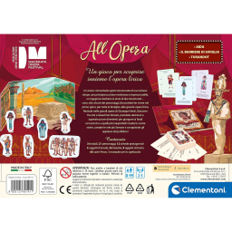 Clementoni All'Opera – Gioco da Tavolo sull'Opera Lirica
