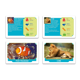 Clementoni Animali da Record – Gioco di Carte Educativo sugli Animali