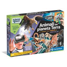 Clementoni Animali del Pianeta Terra – Gioco Scientifico con Visore VR