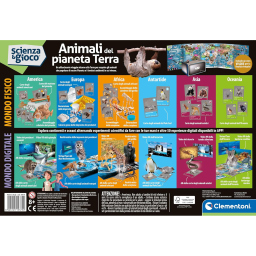 Clementoni Animali del Pianeta Terra – Gioco Scientifico con Visore VR
