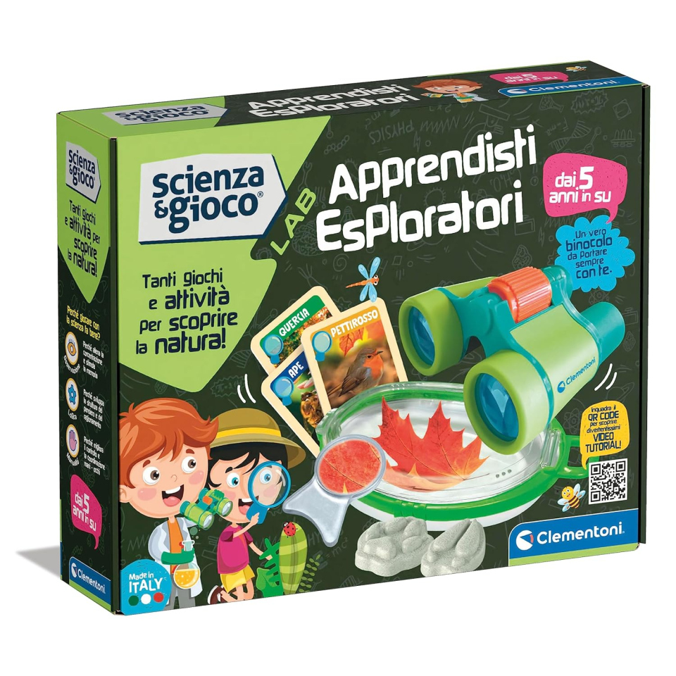 Clementoni Apprendisti Esploratori – Kit Scientifico Natura 5+