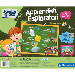 Clementoni Apprendisti Esploratori – Kit Scientifico Natura 5+