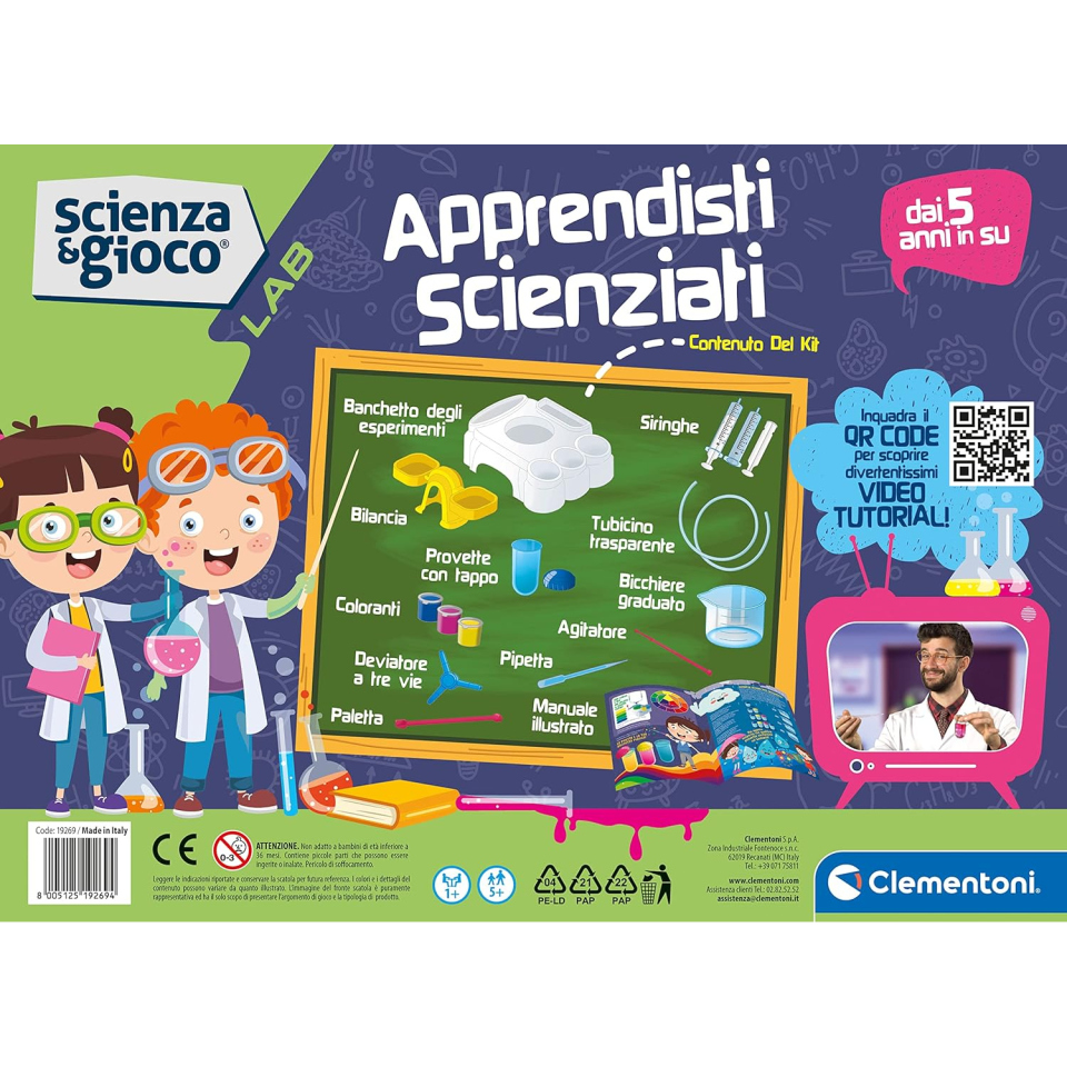Clementoni Apprendisti Scienziati - Kit Esperimenti per Bambini