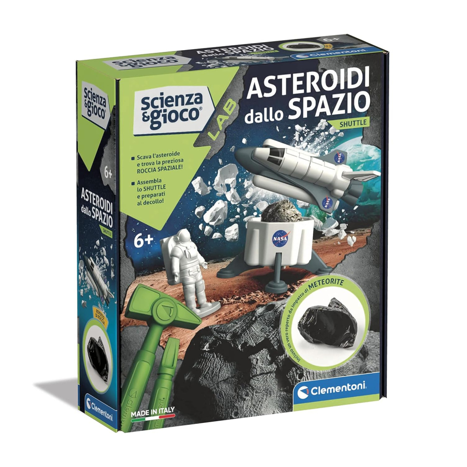 Clementoni Asteroidi dallo Spazio – Kit Scavo e Shuttle NASA