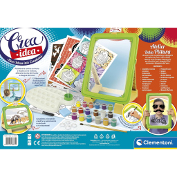 Clementoni Crea Idea Atelier della Pittura – Kit Artistico dai 7 Anni