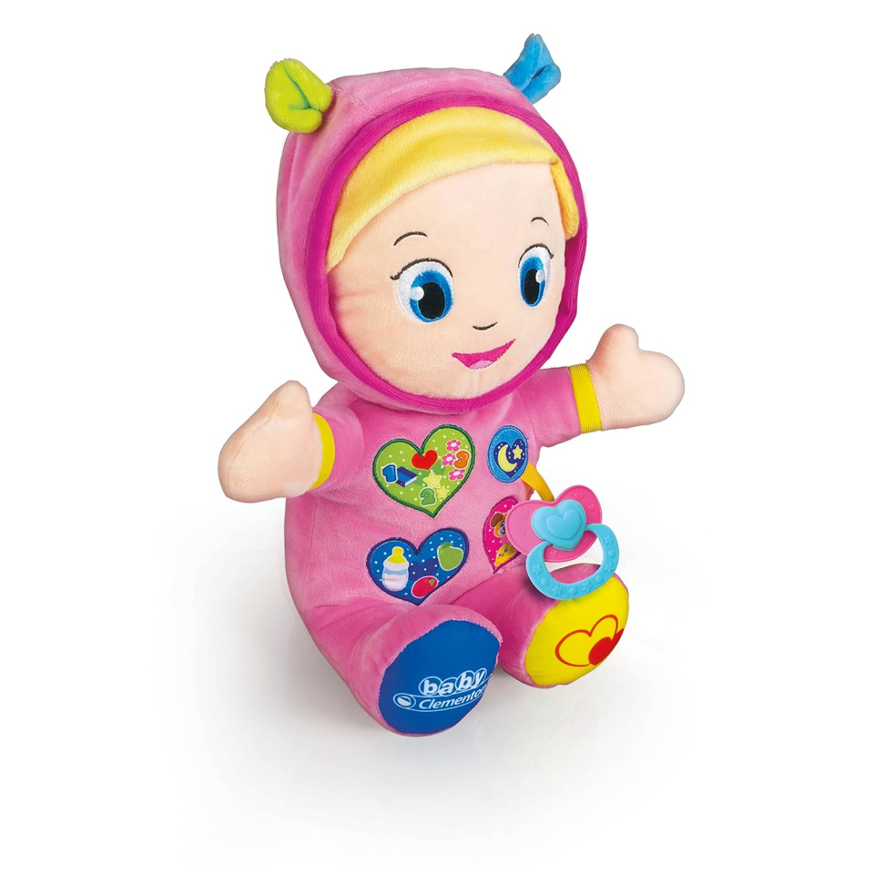Clementoni Baby Alice – Bambola Educativa Parlante dai 10 Mesi