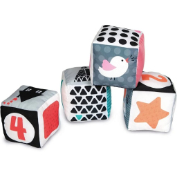 Clementoni Baby Blocks Black & White – Cubi Sensoriali Neonato