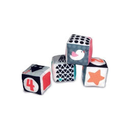 Clementoni Baby Blocks Black & White – Cubi Sensoriali Neonato