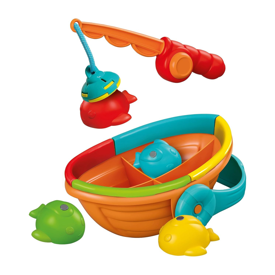 Clementoni Baby Colour Fishing – Gioco Pesca Magnetica 12-36 Mesi