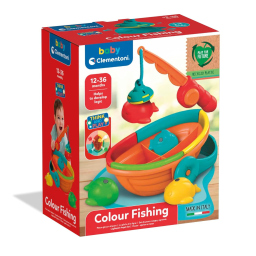 Clementoni Baby Colour Fishing – Gioco Pesca Magnetica 12-36 Mesi