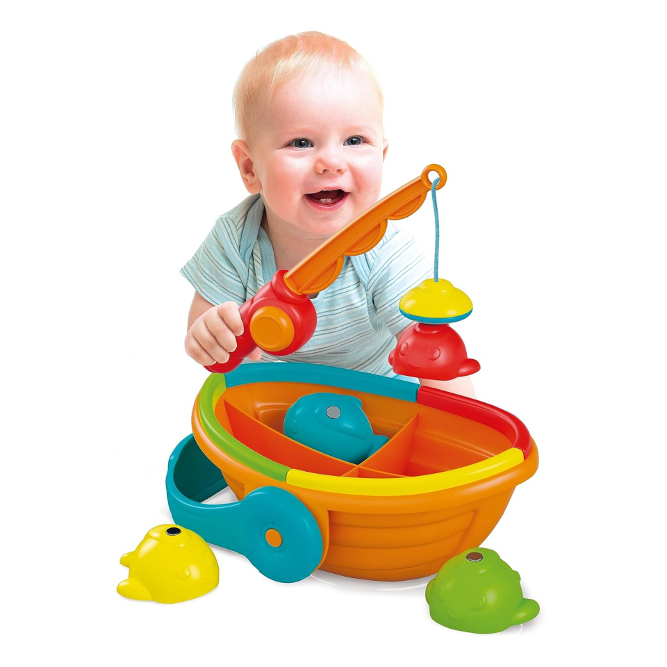 Clementoni Baby Colour Fishing – Gioco Pesca Magnetica 12-36 Mesi