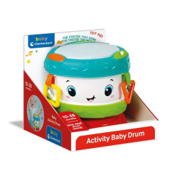 Clementoni Baby Drum – Tamburo Interattivo con Luci e Melodie